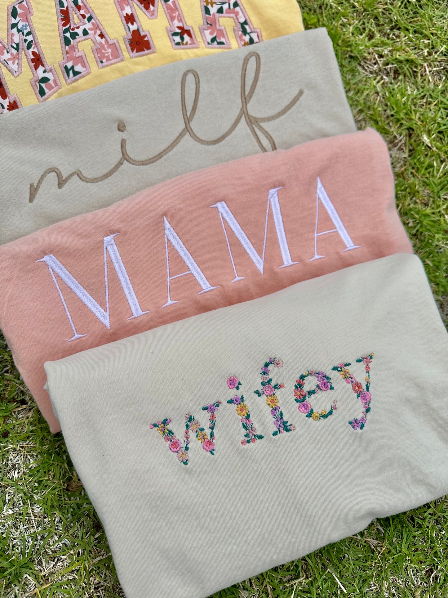 Floral Wifey Tee